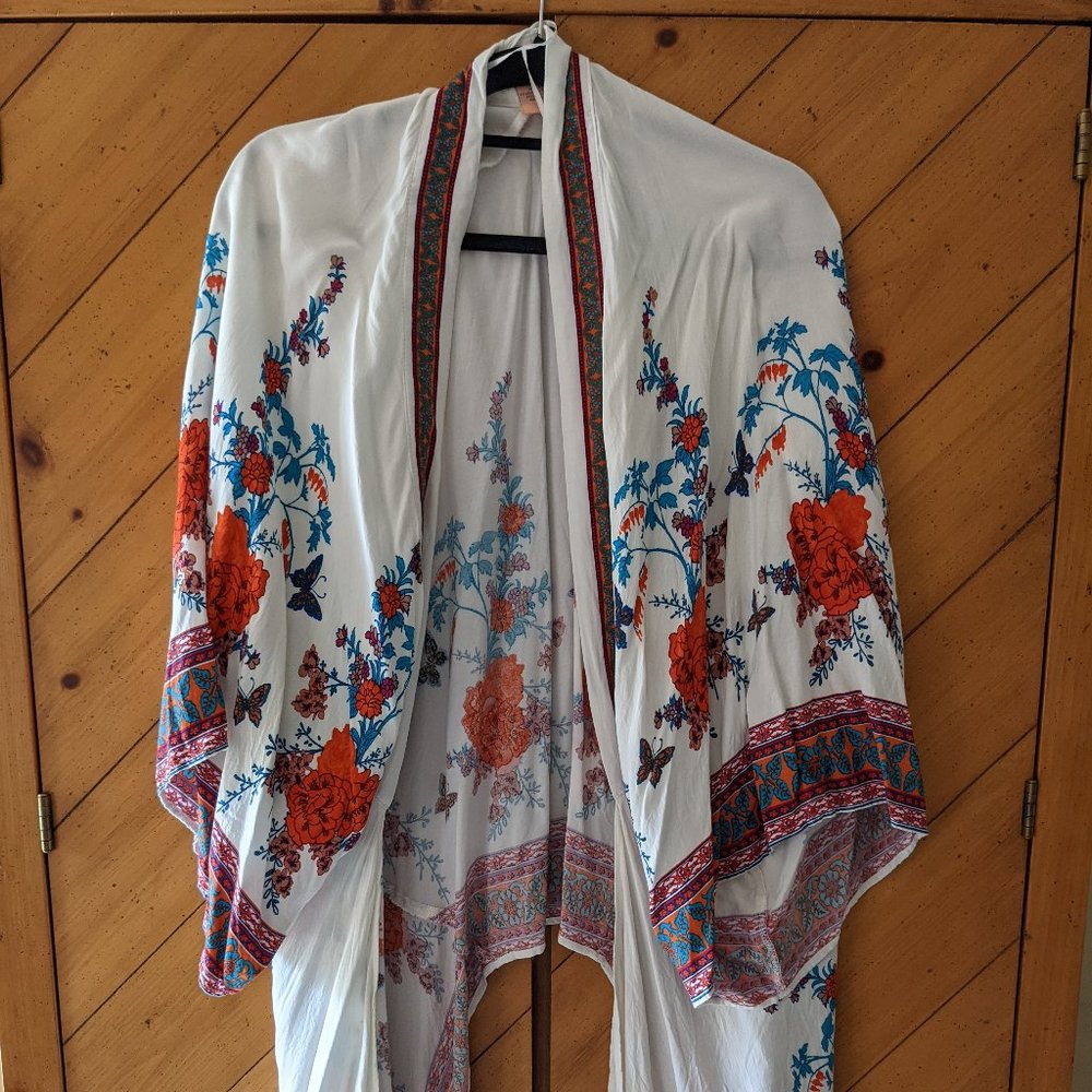 Floral kimono